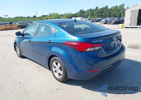 2014 Hyundai Elantra Se из США, поврежденный, VIN KMHDH4AE3EU162809